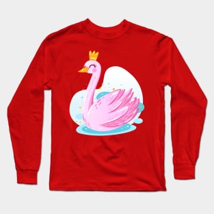 Swan Princess Queen Long Sleeve T-Shirt